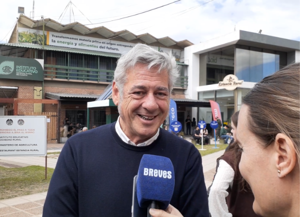 Nicolás Pino, presidente de la Sociedad Rural Argentina
